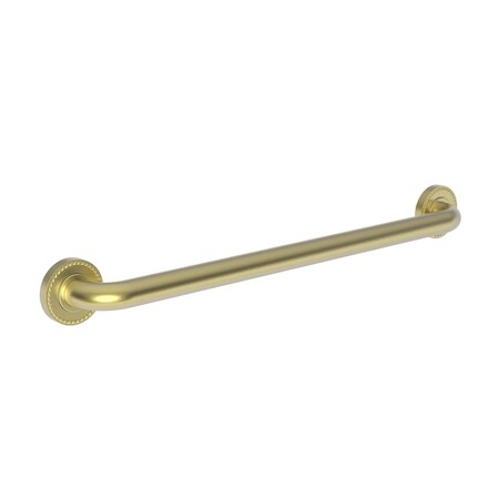 Newport Brass 27" L, Two Post, Solid Brass, 24" Grab Bar in Satin Brass (Pvd), Satin Brass (PVD) 1020-3924/04